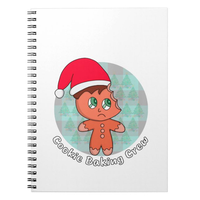 Cookie Baking Crew Notizblock (Vorderseite)