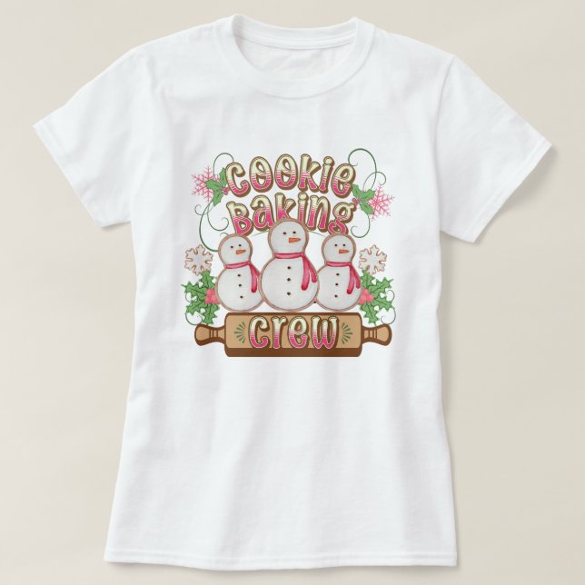 Cookie Baking Crew T-Shirt (Design vorne)