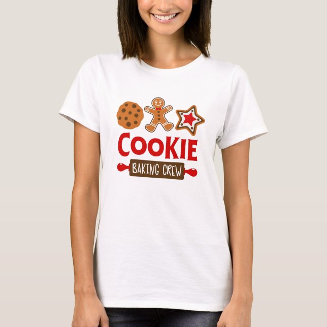 Cookie Baking Crew T-Shirt (Vorderseite)