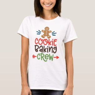 Cookie Baking Crew T-shirt de Noël