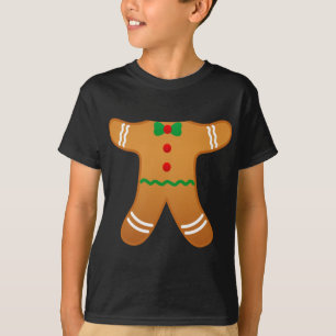 Cookie Baking Holiday Gingerbread Man kostüme T-Shirt