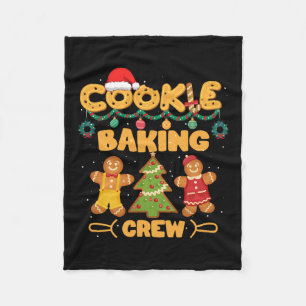 Cookie Baking Team Crew Xmas Familie Matching Grou Fleecedecke