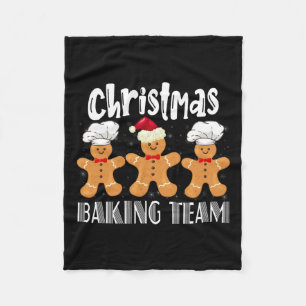 Cookie Baking Team Crew Xmas Familie Matching Grou Fleecedecke