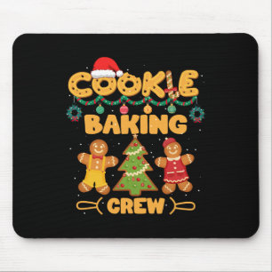 Cookie Baking Team Crew Xmas Familie Matching Grou Mousepad
