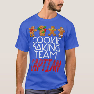 Cookie Baking Team Kapitän Humore Christmas Merc T-Shirt