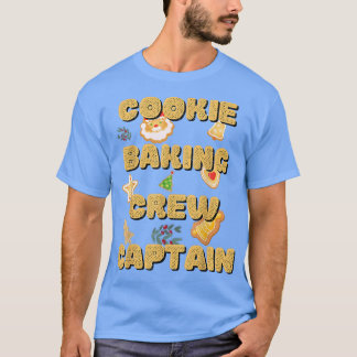 Cookie Baking Team Kapitän Tester Niedlich Family T-Shirt