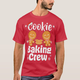 Cookie Baking Team Kapitän Weihnachtsbäcker Ingwer T-Shirt