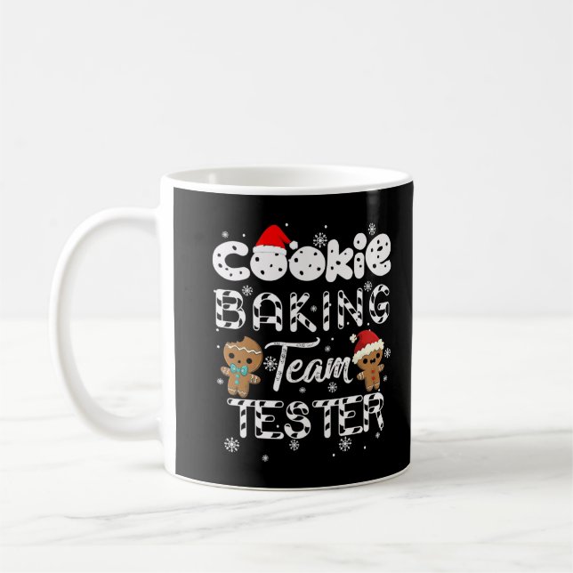Cookie Baking Team Tester Gingerbread Christmas Co Kaffeetasse (Links)