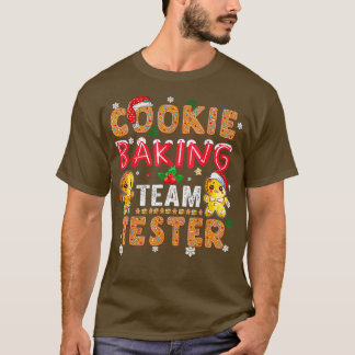 Cookie Baking Team Tester Gingerbrot Weihnachten T T-Shirt