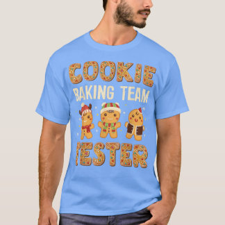 Cookie Baking Team Tester Niedlich Gingerbread Chr T-Shirt