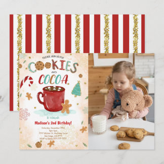 Cookie Birthday Foto Einladung