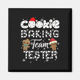 Cookie Byking Team Tester Gingerbrot Weihnachten Magnet