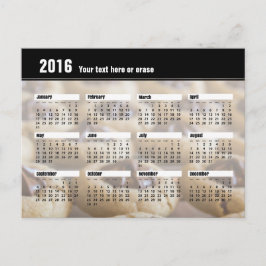 Cookie Calendar Postcard 2016 Postkarte