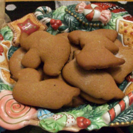 Cookie Carol Card Feiertagskarte