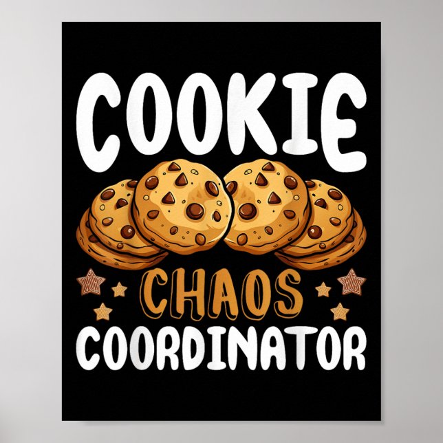 Cookie Chaos-Koordinator Poster (Vorne)
