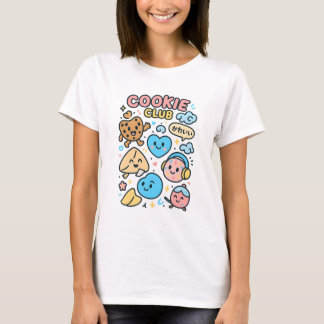 Cookie Club Kawaii – Sweet Squad, Soft Crunch T-Shirt