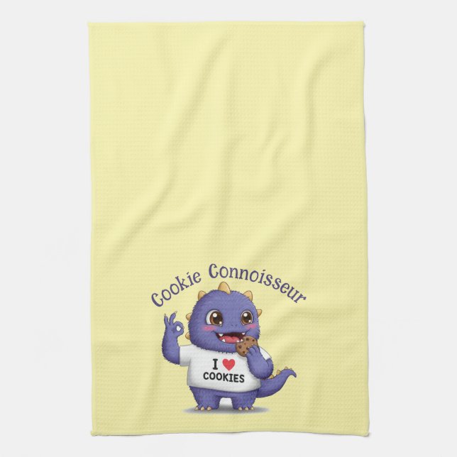 Cookie Connoisseur Geschirrtuch (Vertikal)