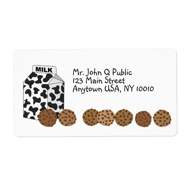 Cookie Cookie Cookie Avery Étiquette (Devant)