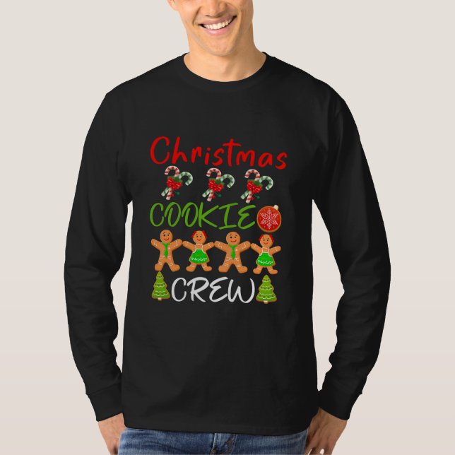 Cookie Crew Baking Team Shirt Gingerbread Cookie (Vorderseite)