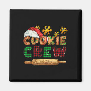 Cookie Crew Buffalo Kariert Weihnachtsgebäck Pajam Magnet