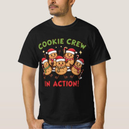 Cookie Crew en action - T-shirt de plaisir de cuis