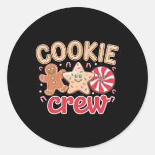 Cookie Crew Lebkuchen Weihnachtskugel Familienbuch Runder Aufkleber