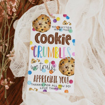 Cookie-Dankeschön-Geschenk-Anhänger