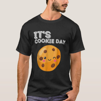 "Cookie Day National Schokolade Chip Minute Lazy" T-Shirt