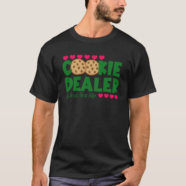 Cookie Dealer Ich heiße Sie auf die stolze Mama ei T-Shirt (Vorderseite)