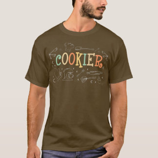 Cookie Decoration für einen Kochplatten-Bäcker T-Shirt