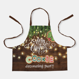 Cookie Dekorieren Weihnachts-Party Schürze