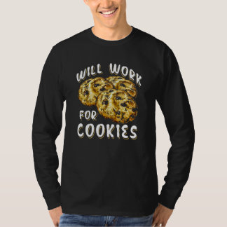 Cookie  Dessert Food Pun Cookie T-Shirt