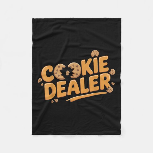 Cookie Er Fleecedecke (Vorderseite)
