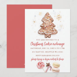 Cookie Exchange Christmas Party Einladung