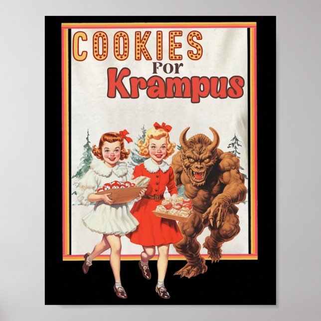 Cookie For Krampus Christmas 1  Poster (Vorne)
