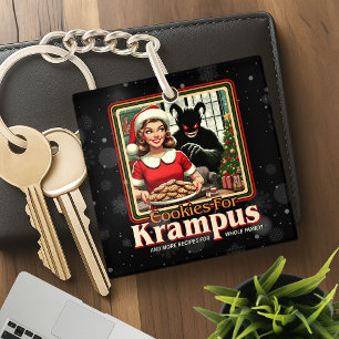 Cookie für Krampus Frohe Krampus Weihnachten Horro Schlüsselanhänger
