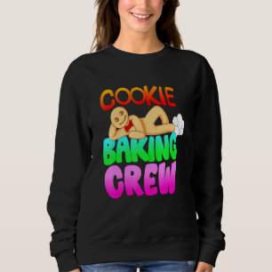 Cookie Gingerbrot Bäckerei Crew Mann Weihnachtszei Sweatshirt
