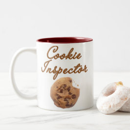 Cookie Inspector Zweifarbige Tasse
