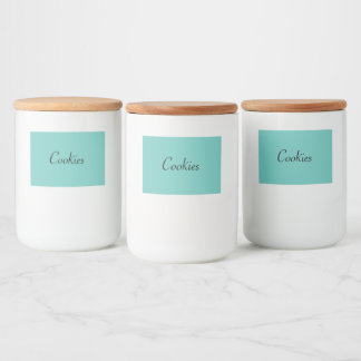 Cookie Jar Étiquettes