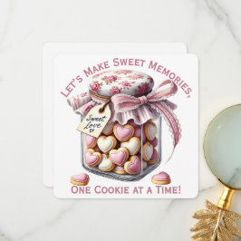 Cookie Jar - Valentine's Day Card Dankeskarte