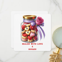 Cookie Jar - Valentine's Day Card Dankeskarte