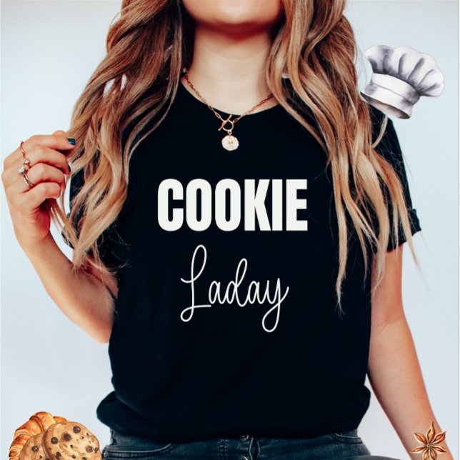 Cookie Lady Black Women's T - Shirt (Von Creator hochgeladen)