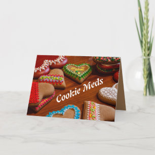 Cookie-Medikamente Karte