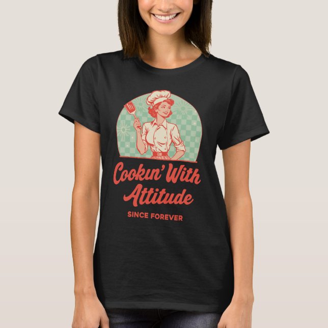 Cookie' mit Haltung T-Shirt (Vorderseite)