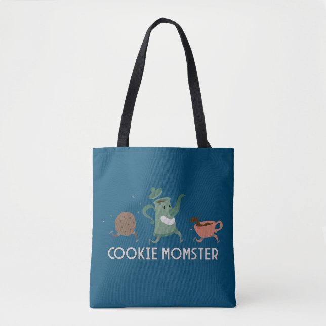 Cookie Momster Tasche (Vorderseite)