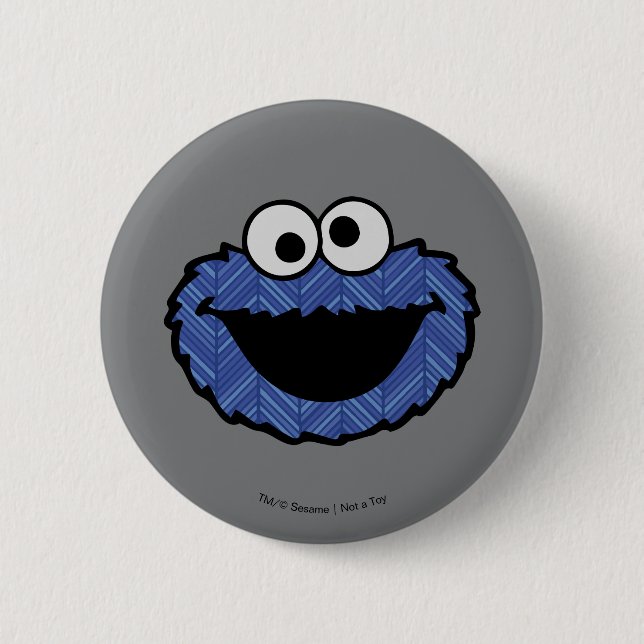 Cookie Monster | 80er-Rückschlag Button (Vorderseite)