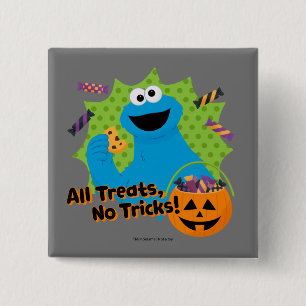 Cookie Monster   Alle Leckereien, keine Tricks! Button