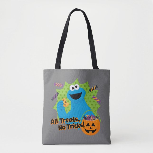 Cookie Monster | Alle Leckereien, keine Tricks! Tasche (Vorderseite)