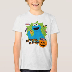 Cookie Monster Alle Leckereien, keine Tricks! Tri-Blend Shirt