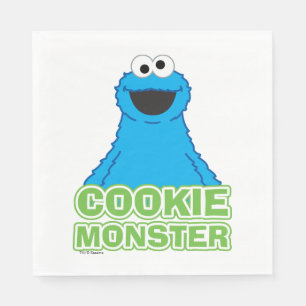 Cookie Monster Art Serviette